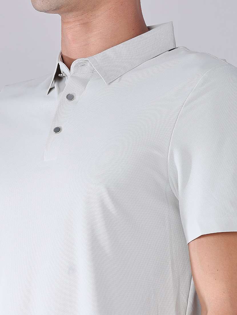 men self design short sleeve regular fit polo t-shirt - 22516669 -  Standard Image - 1