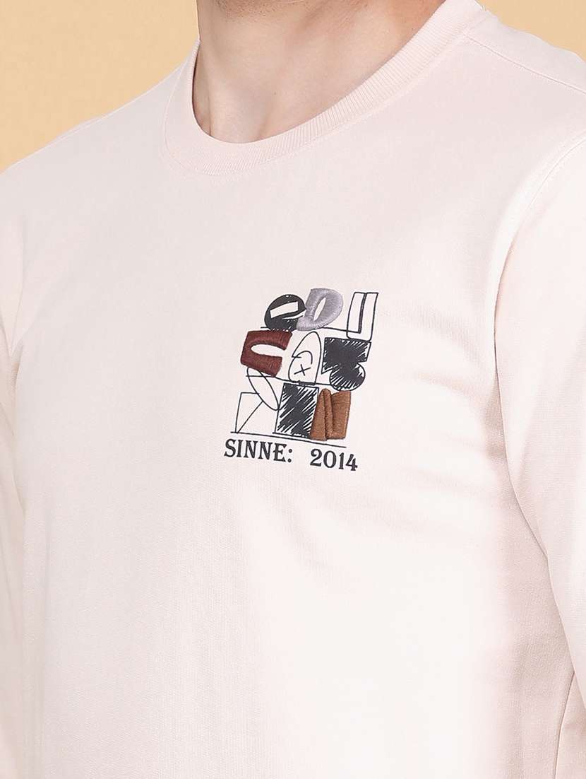 men printed long sleeves regular fit t-shirt - 22516779 -  Standard Image - 1