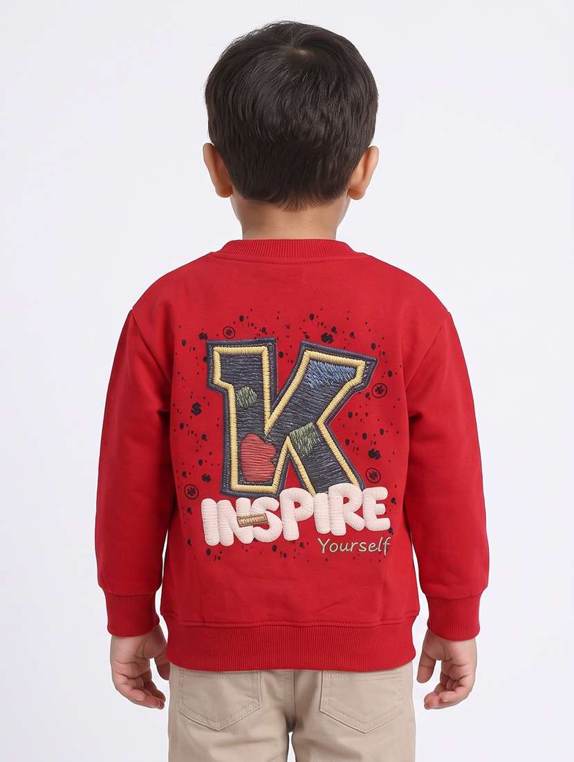Boy Printed Long Sleeves Regular Fit Sweatshirt - 22517246 -  Standard Image - 1