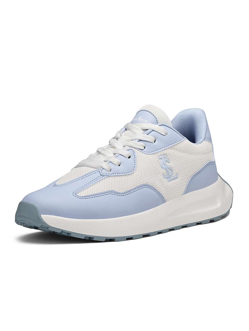 women color block lace up sneaker - 22517727 -  Standard Image - 1