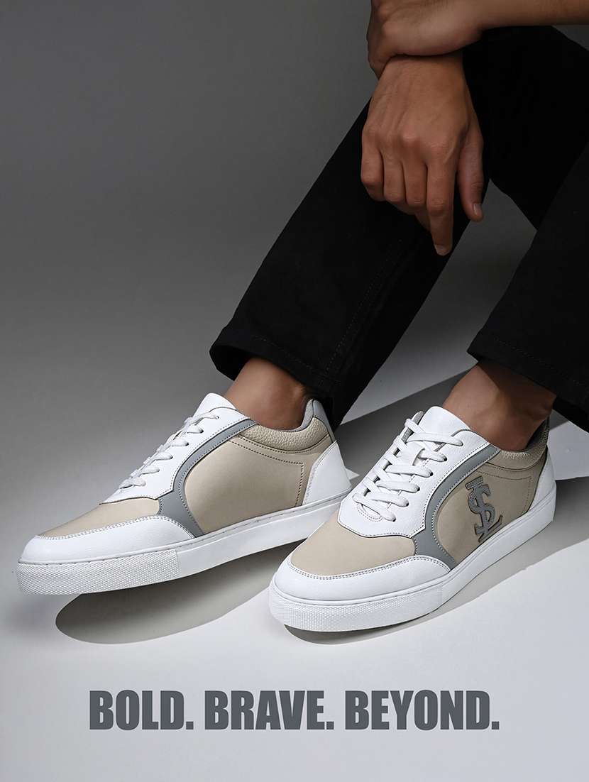 men color block lace up sneaker - 22517733 -  Standard Image - 4
