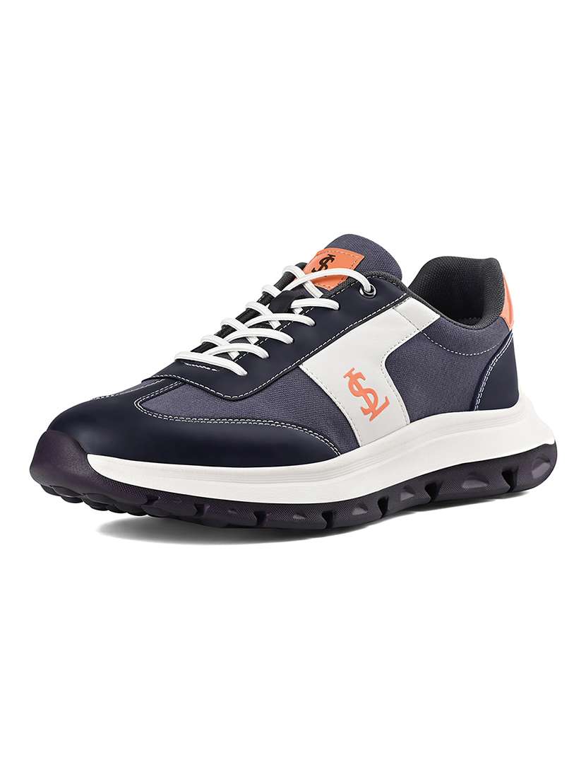 men color block lace up sneaker - 22517735 -  Standard Image - 1