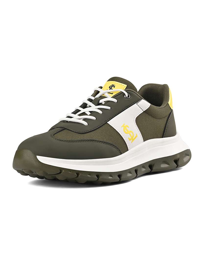 Men Color Block Lace Up Sneaker - 22517737 -  Standard Image - 1