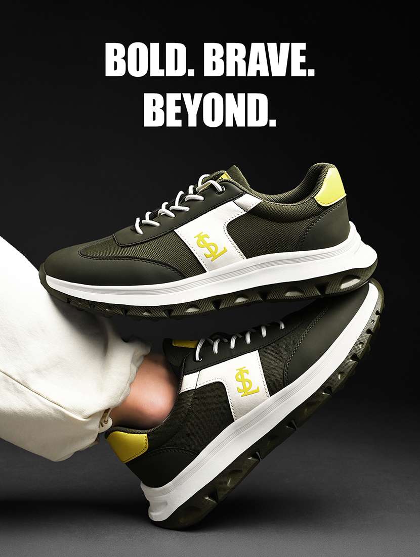 Men Color Block Lace Up Sneaker - 22517737 -  Standard Image - 4