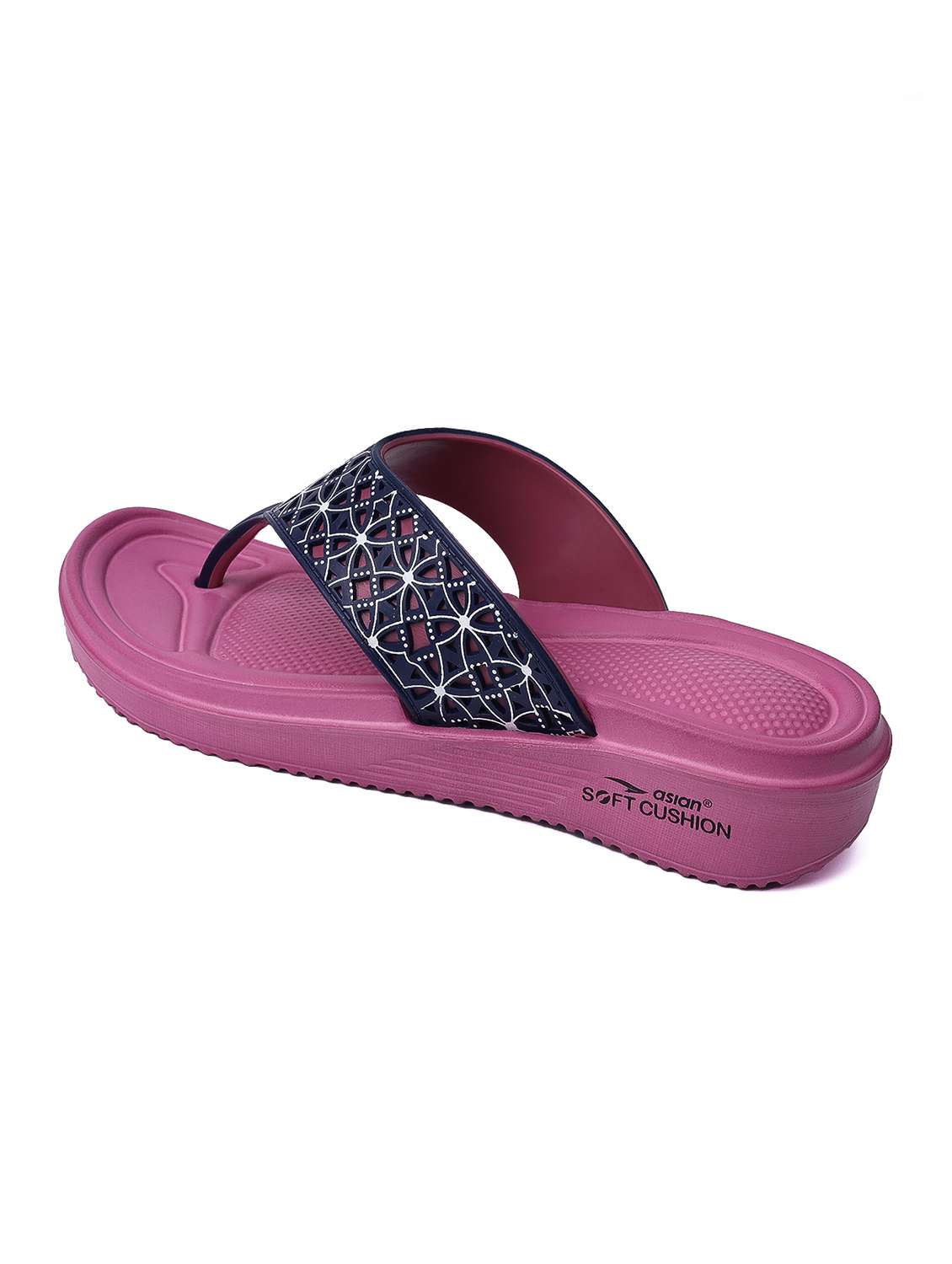 women cutwork toe separator slippers - 22517767 -  Standard Image - 1