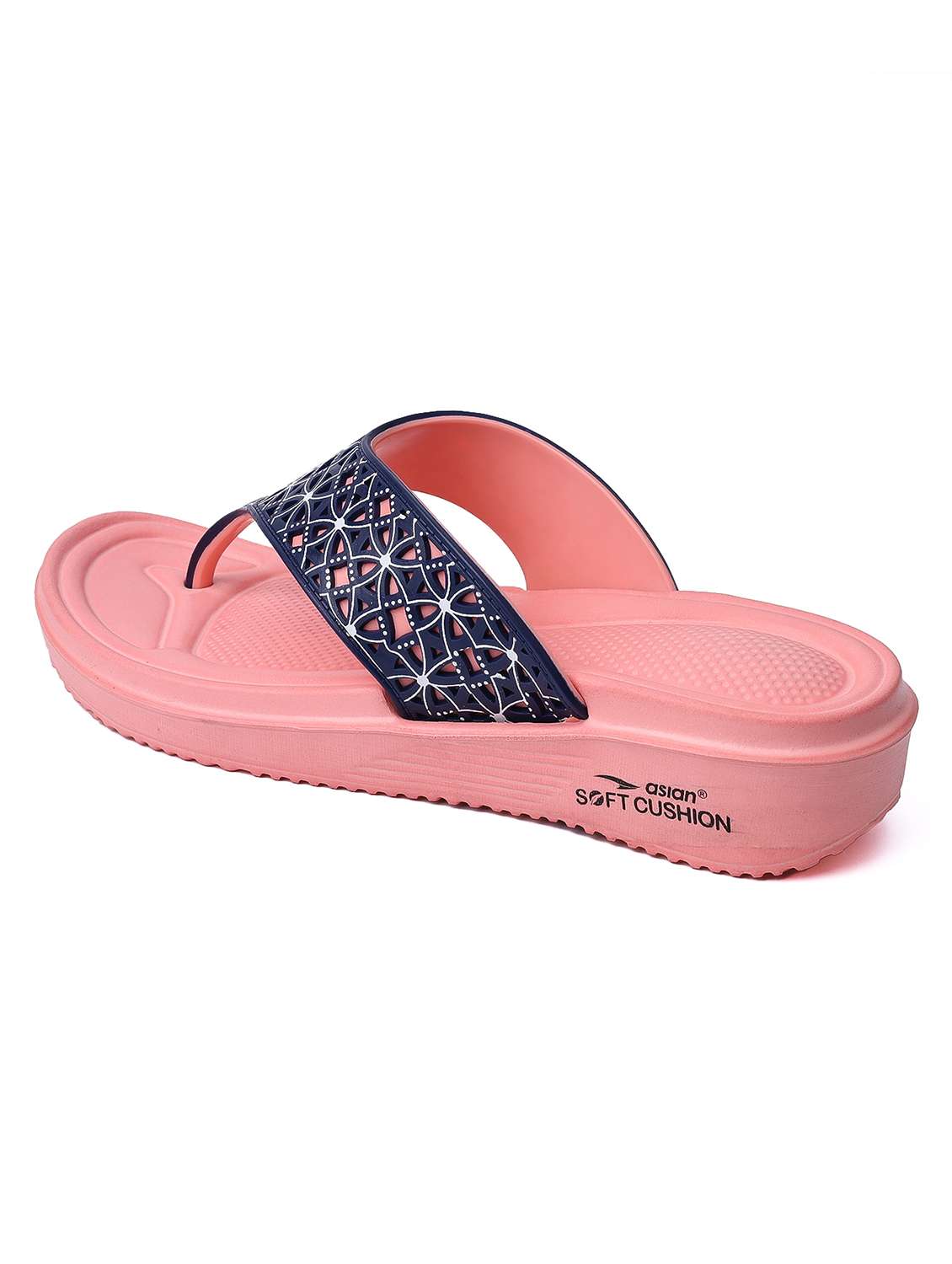 women cutwork toe separator slippers - 22517768 -  Standard Image - 1