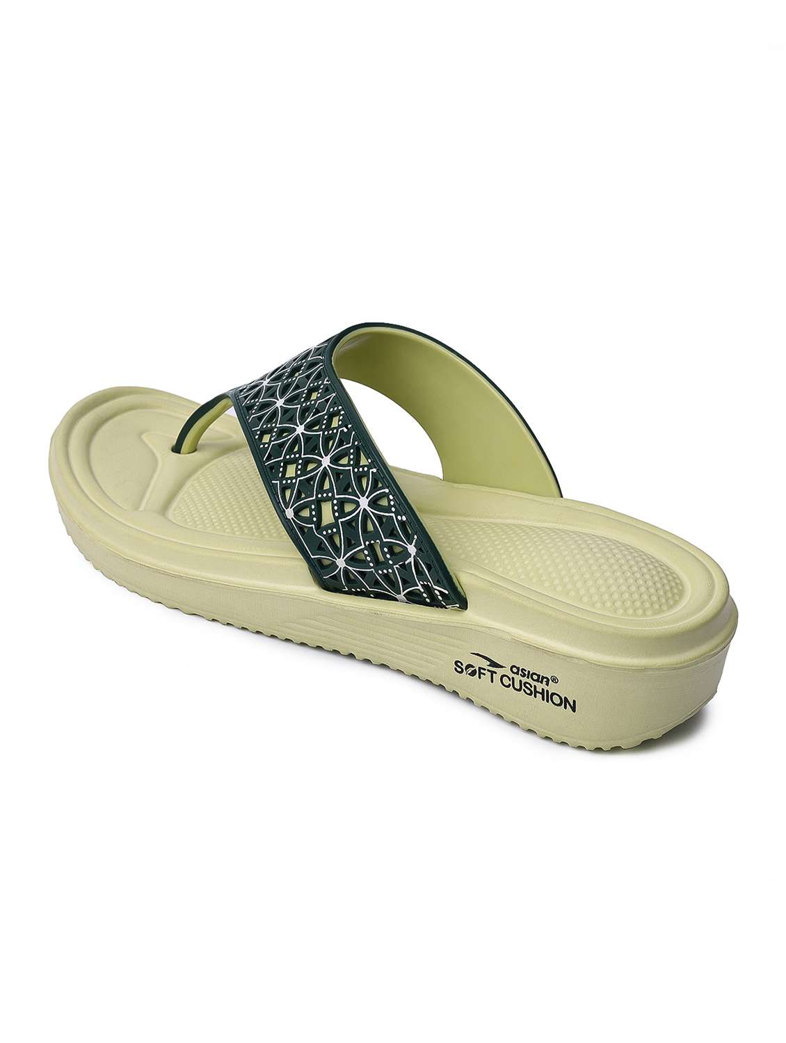 women cutwork toe separator slippers - 22517769 -  Standard Image - 1