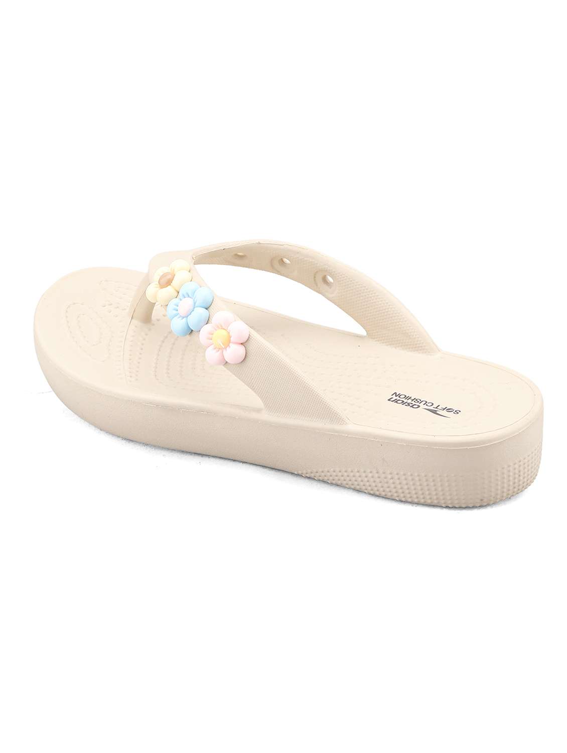 women embellished toe separator slipper - 22517770 -  Standard Image - 1