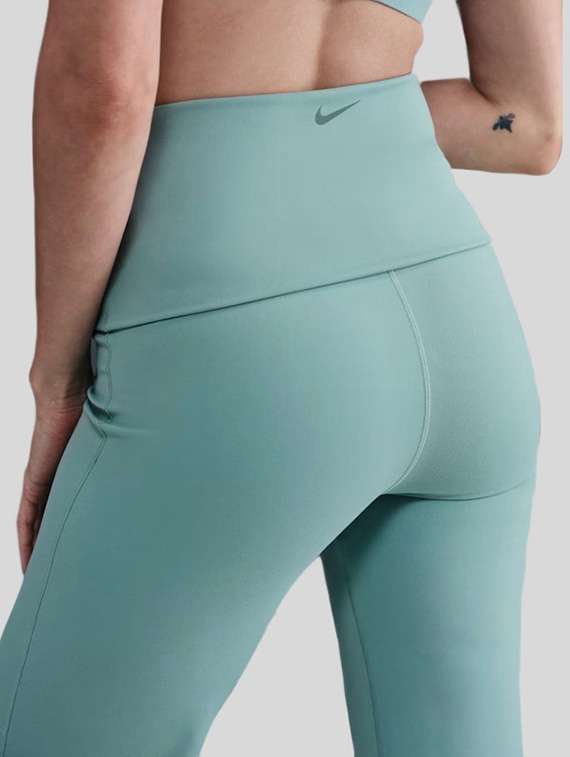 women solid high rise full length track pant - 22517823 -  Standard Image - 4