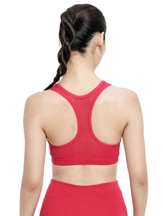 women printed racerback sports bra - 22517826 -  Standard Image - 1