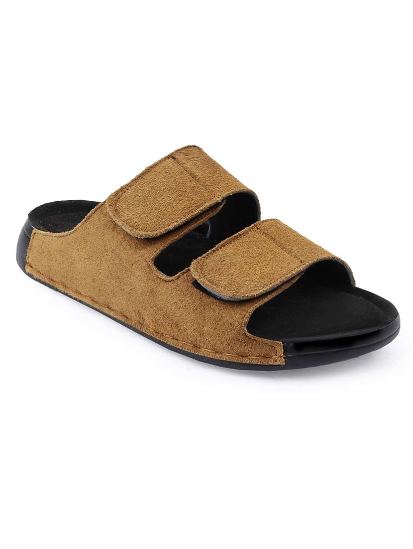 men solid slip on sandal - 22517835 -  Standard Image - 1