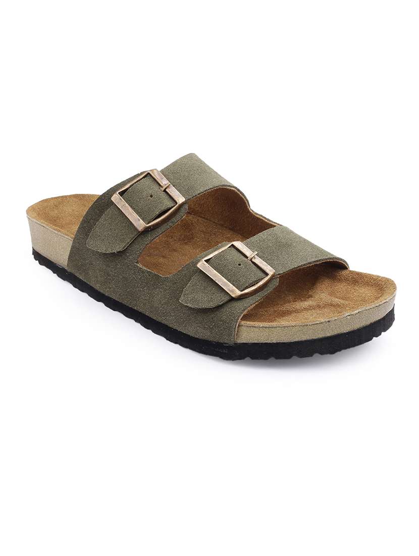 men solid strap sandal - 22517840 -  Standard Image - 1