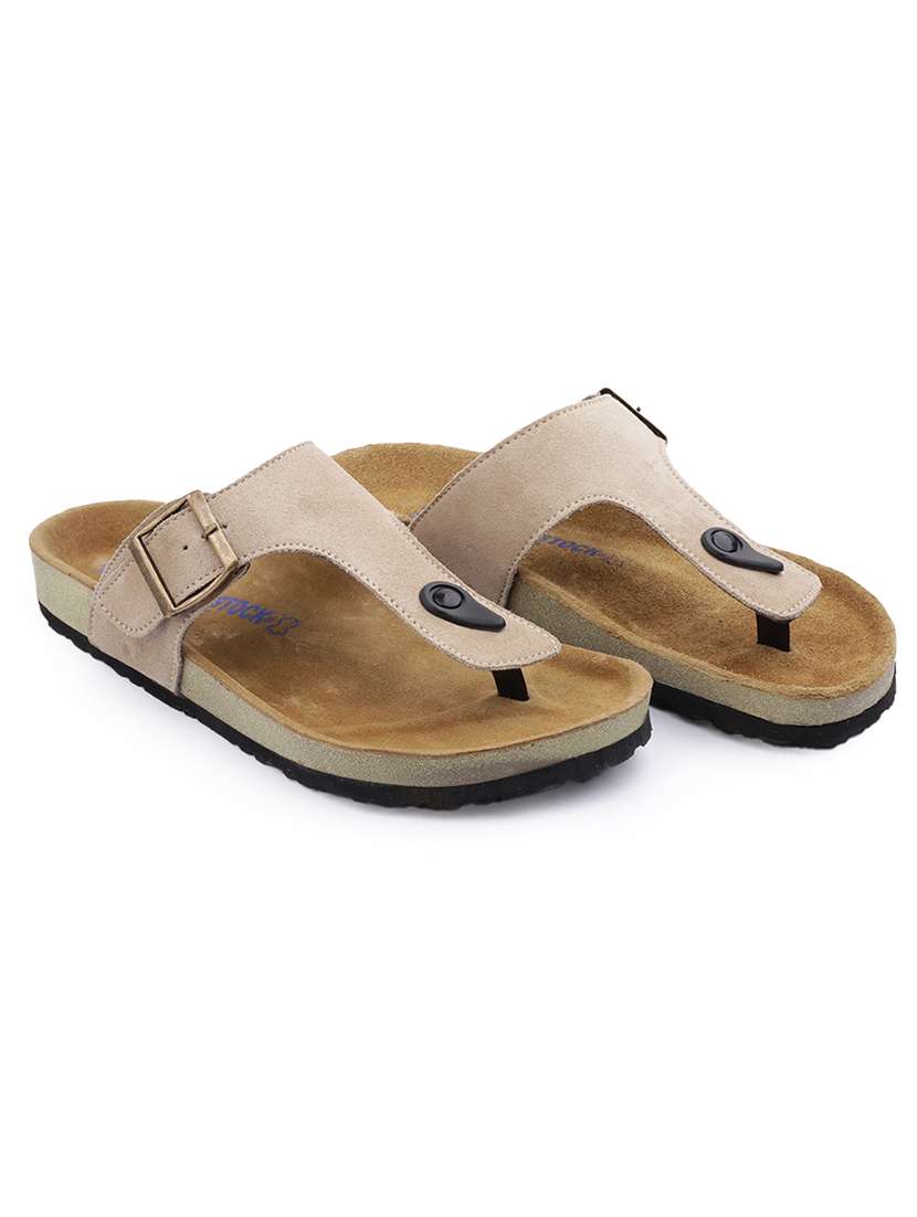 men solid toe seperator sandal - 22517842 -  Standard Image - 1