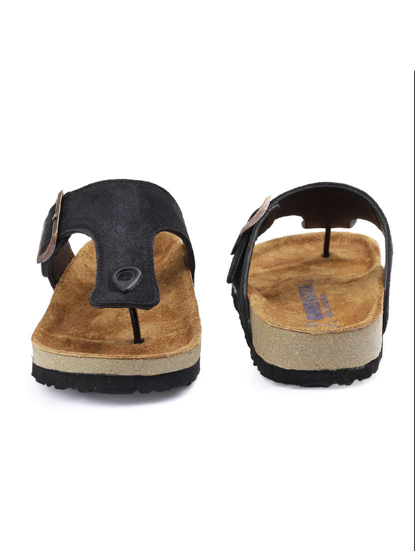men solid toe seperator sandal - 22517844 -  Standard Image - 4