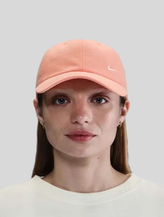 nike orange polyester base ball cap with adjustable strap - 22517910 -  Standard Image - 1