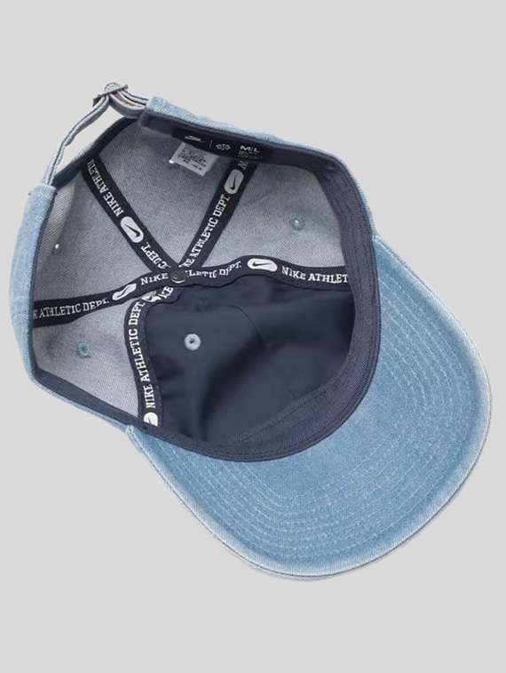 nike club unstructured denim baseball cap - 22517912 -  Standard Image - 4