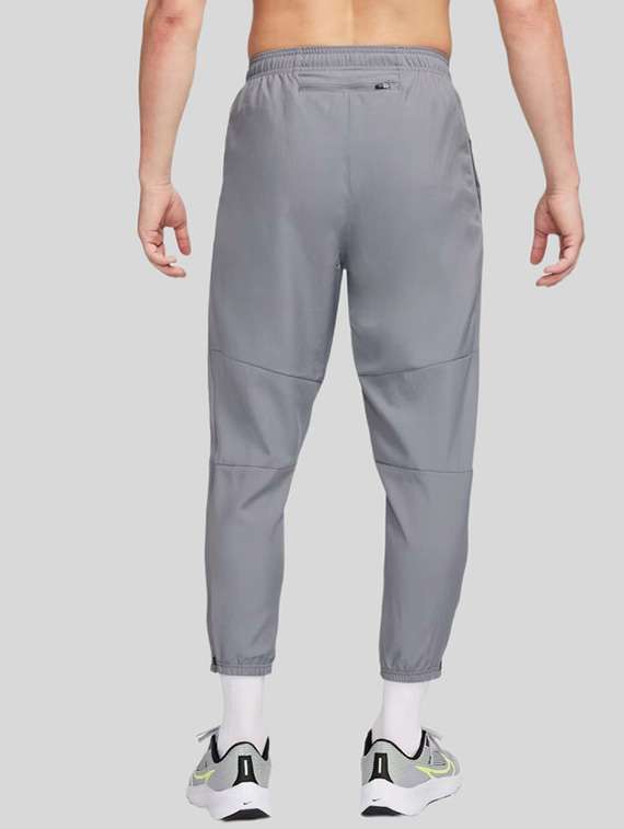men solid mid rise slim fit jogger - 22517963 -  Standard Image - 1