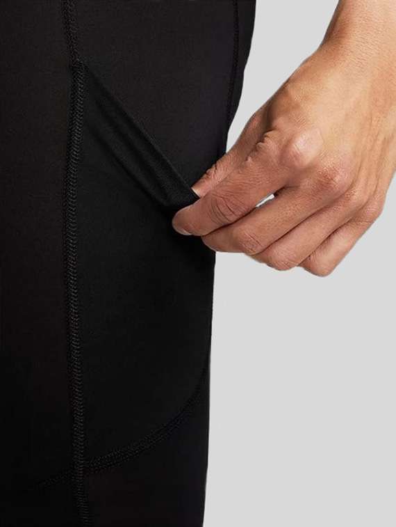 men solid mid rise calf length tights - 22518007 -  Standard Image - 4