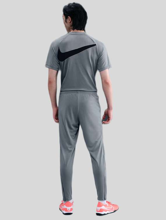 men solid mid rise full length track pant - 22518059 -  Standard Image - 4