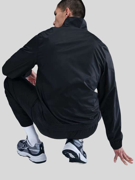 men solid long sleeve full length track suit - 22518106 -  Standard Image - 4