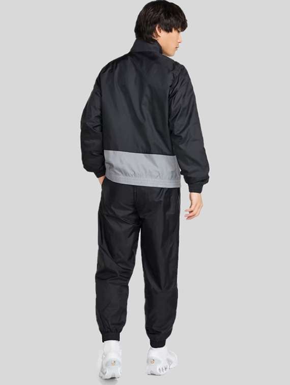 men color block long sleeve full length track suit - 22518107 -  Standard Image - 1