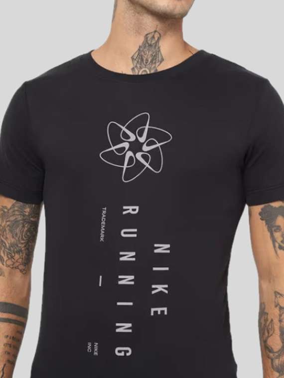 men printed short sleeve sport t-shirt - 22518131 -  Standard Image - 4