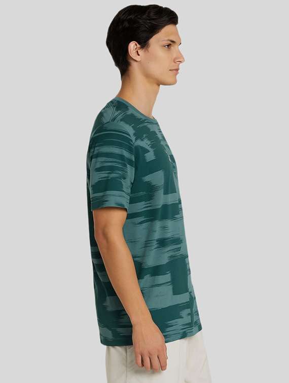men printed short sleeve sport t-shirt - 22518145 -  Standard Image - 1