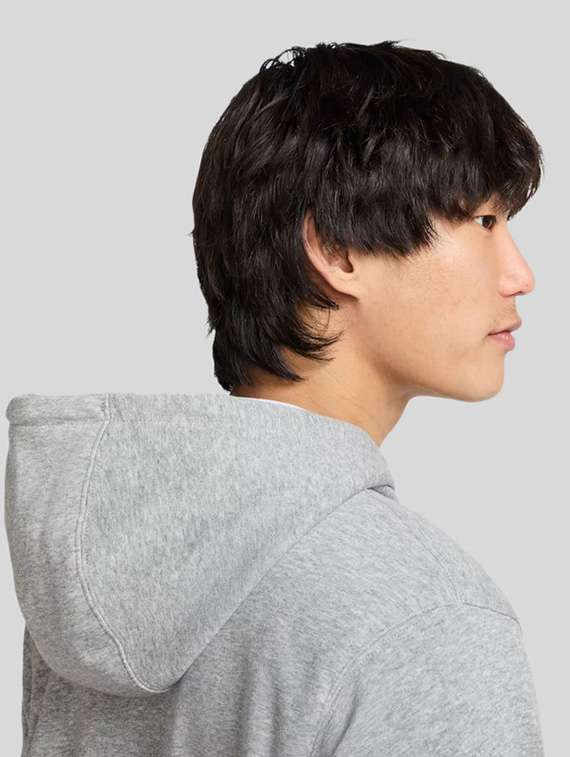 men melange long sleeve regular fit sweatshirt - 22518158 -  Standard Image - 1