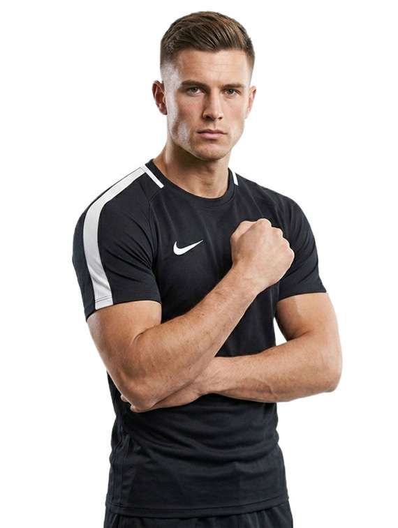 men taped short sleeve slim fit t-shirt - 22518190 -  Standard Image - 1