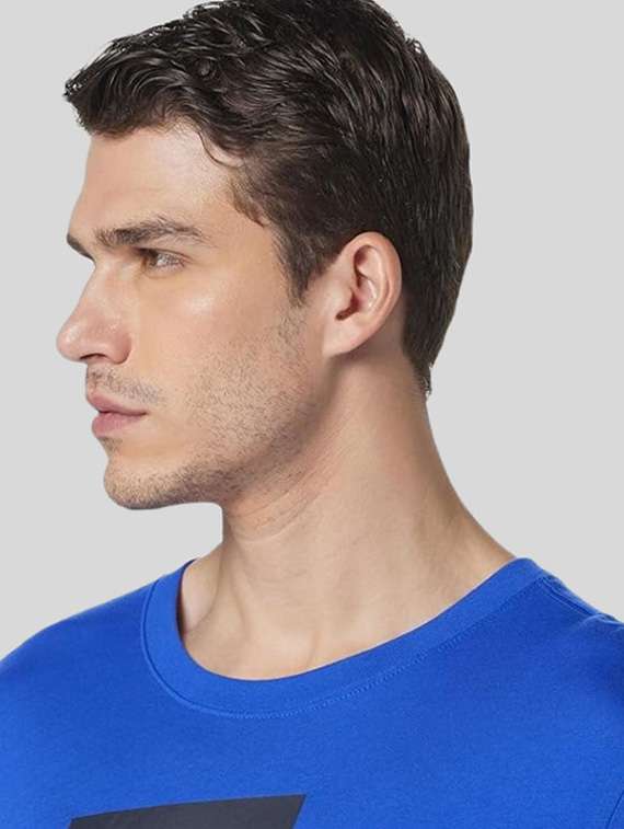 men printed lonpr sleeve regular fit t-shirt - 22518191 -  Standard Image - 1