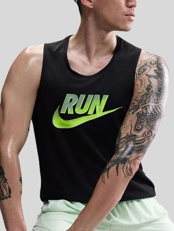 men printed sleeveless vest - 22518207 -  Standard Image - 1