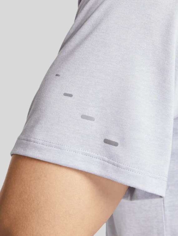 men self design short sleeve dry fit t-shirt - 22518216 -  Standard Image - 4