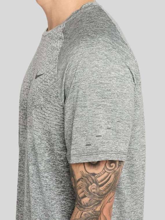 men melange raglan sleeve dry fit t-shirt - 22518217 -  Standard Image - 1