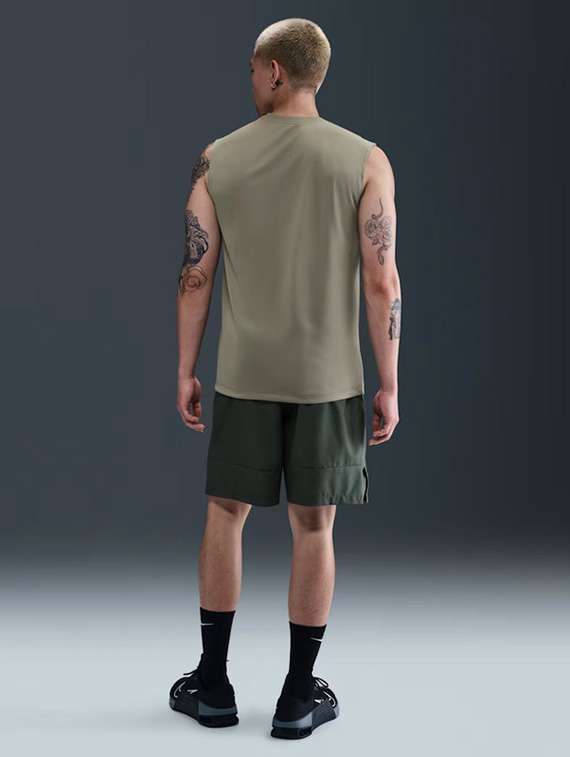 men solid sleeveless regular fit t-shirt - 22518219 -  Standard Image - 4