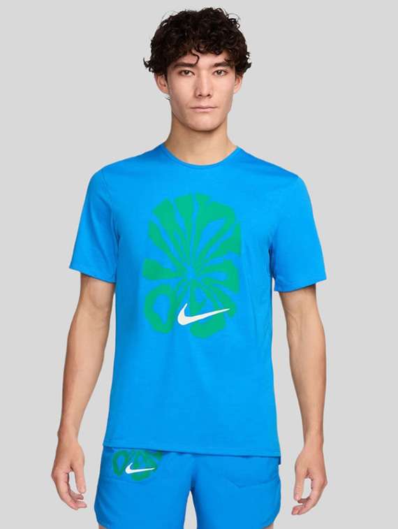 men printed short sleeve regular fit t-shirt