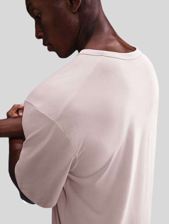 men solid short sleeve regular fit t-shirt - 22518223 -  Standard Image - 4