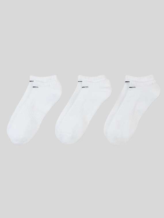 unisex pack of 3 no show solid socks - 22518235 -  Standard Image - 1