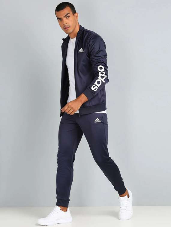 men typographic long sleeve full length track suit - 22518241 -  Standard Image - 4