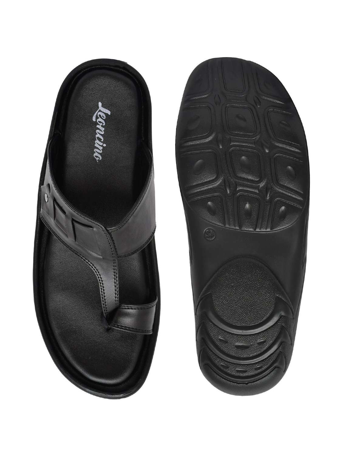 men solid one toe sandal  - 22518466 -  Standard Image - 4