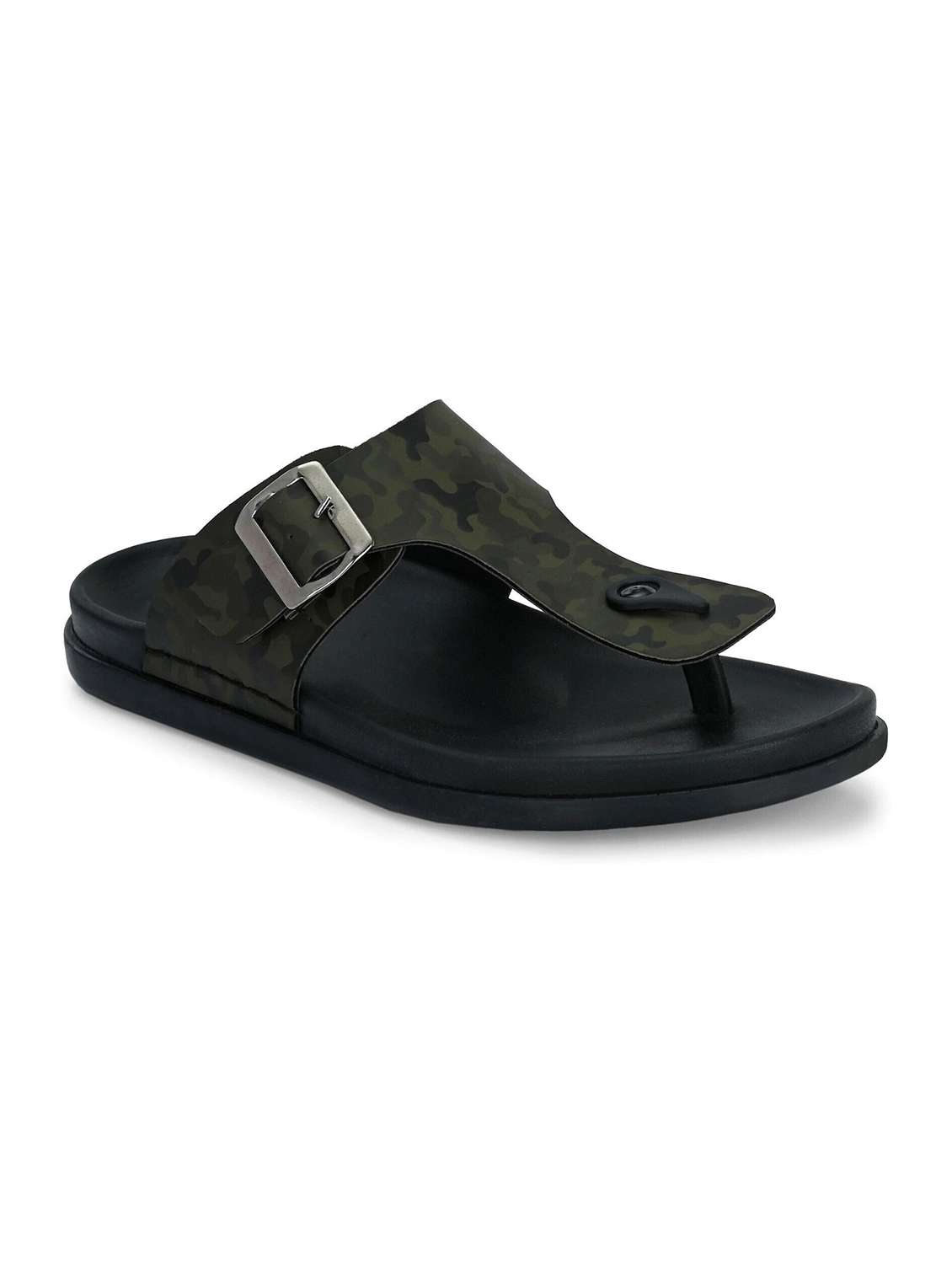 men green toe seperator sandal - 22518472 -  Standard Image - 1