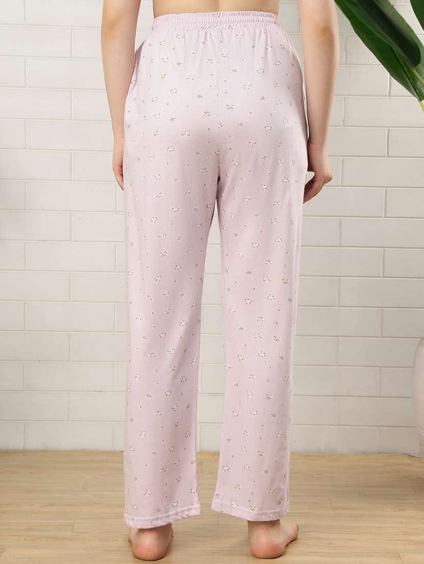 women printed mid rise pajama - 22519038 -  Standard Image - 4