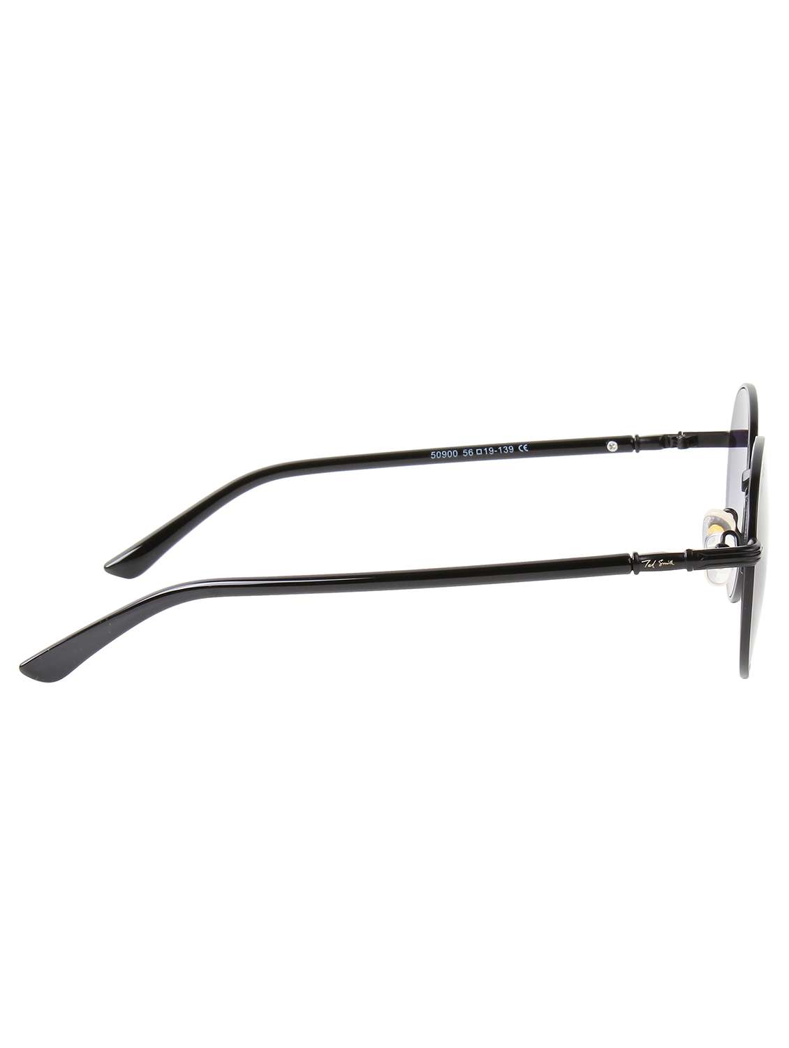 ted smith unisex round gun-purple uv protected sunglasses - 22519056 -  Standard Image - 4