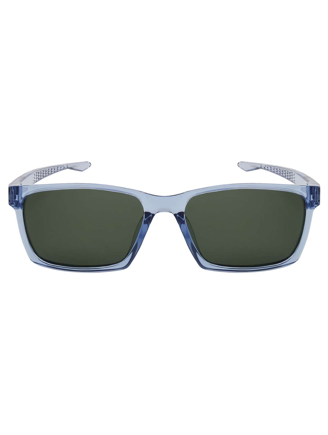 blue-green sports aesthetic mens sunglasses with polarised and uv protected lens - 22519059 -  Standard Image - 1