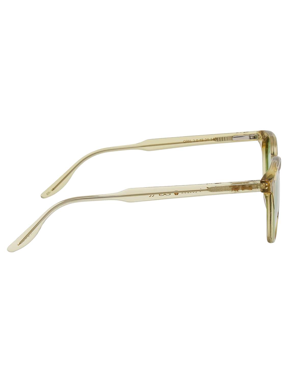 ted smith unisex green wayfarer polarised lens acetate sunglasses - 22519085 -  Standard Image - 4