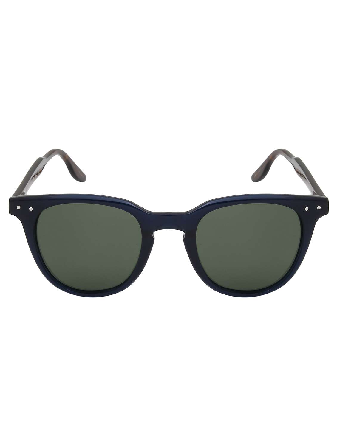 ted smith unisex aesthetic black-green wayfarer luxury acetate sunglasses with polarised lens - 22519087 -  Standard Image - 1