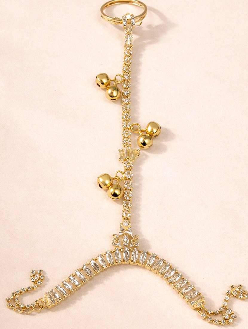 stylish stone studded hathphool for women - 22520811 -  Standard Image - 1