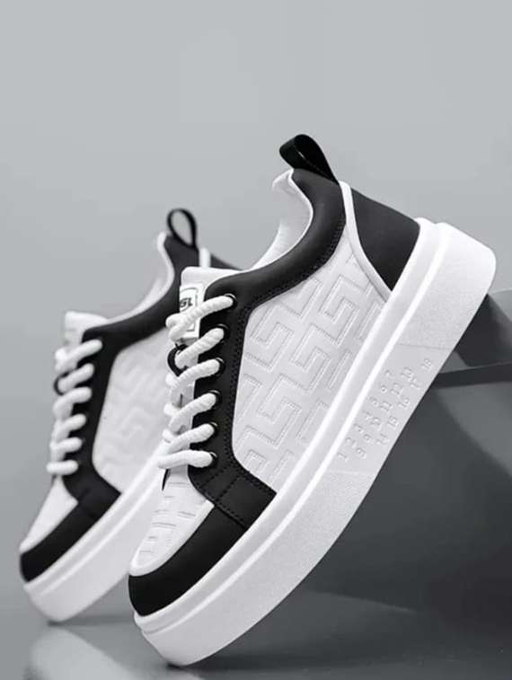 men color block lace up sneaker - 22520896 -  Standard Image - 1