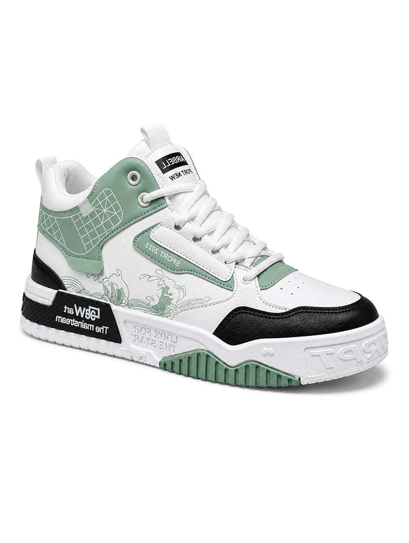 men color block lace up sneaker - 22520901 -  Standard Image - 1