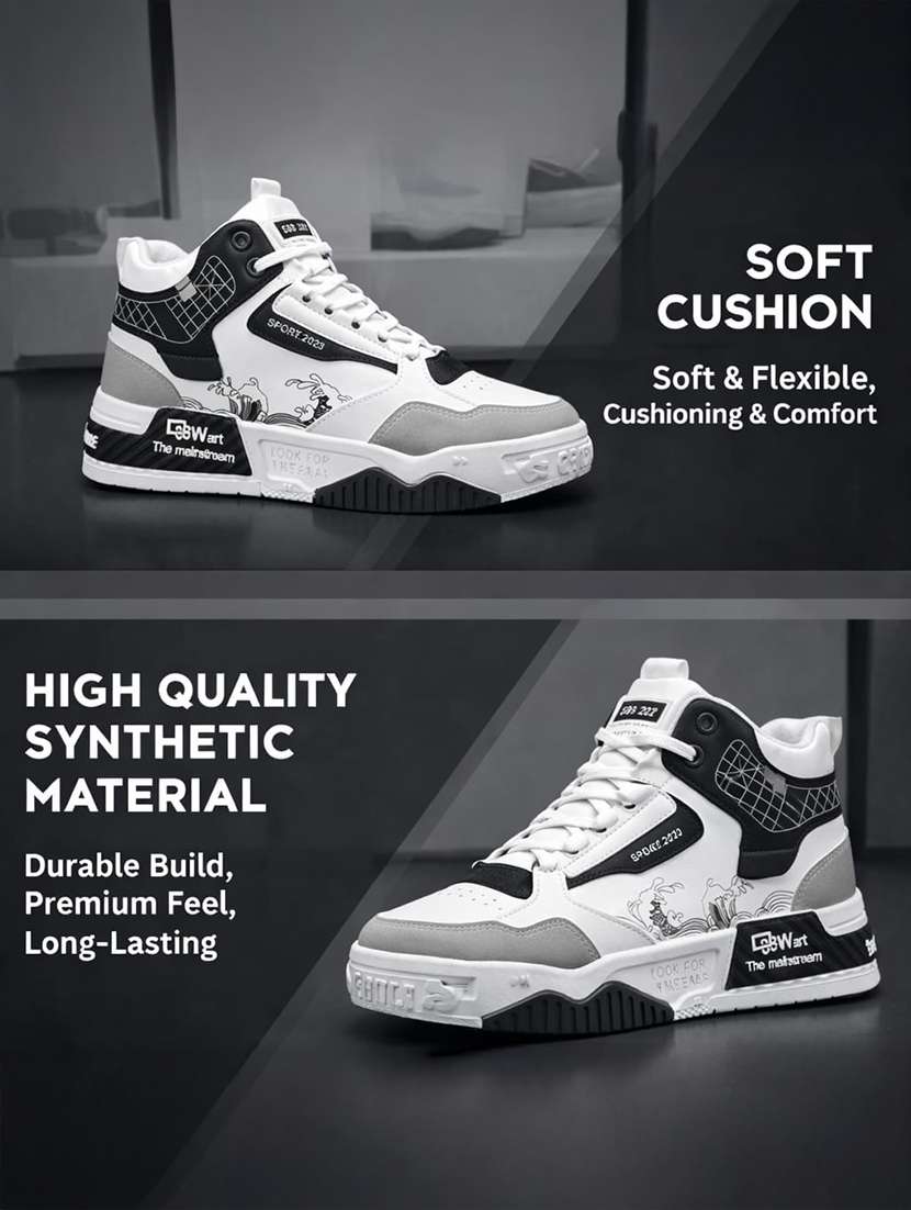 men color block lace up sneaker - 22520903 -  Standard Image - 4