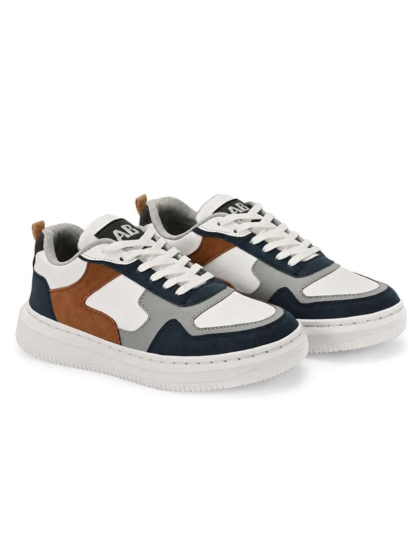 men color block lace up sneaker - 22520905 -  Standard Image - 1